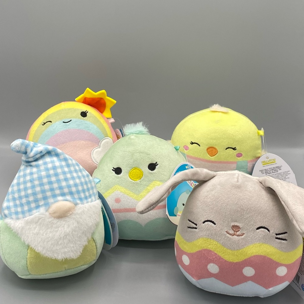 Easter Squishmallow Mini Plush 4 Inch Stuffed Animals Bunny Chicks Gnome Gifts